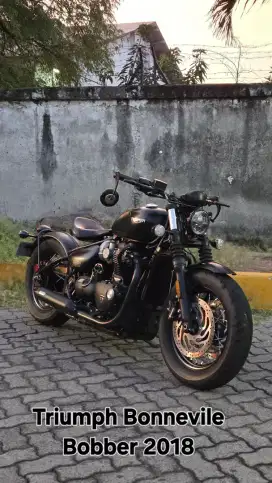 Triumph Bobber tahun 2018