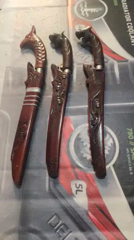 Pisau Daging Motif Ukir Tajam
