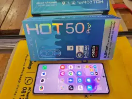 Infinix HOT 50 Pro + NFC Ram 8/256 gb mulus no minus lengkap