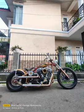 Harley Davidson Dyna Custom Chopper Batik