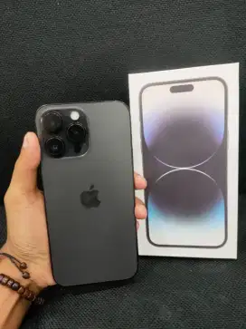 iPhone 14 Pro Max 128gb iBox Fullset, mulus, siap pakai
