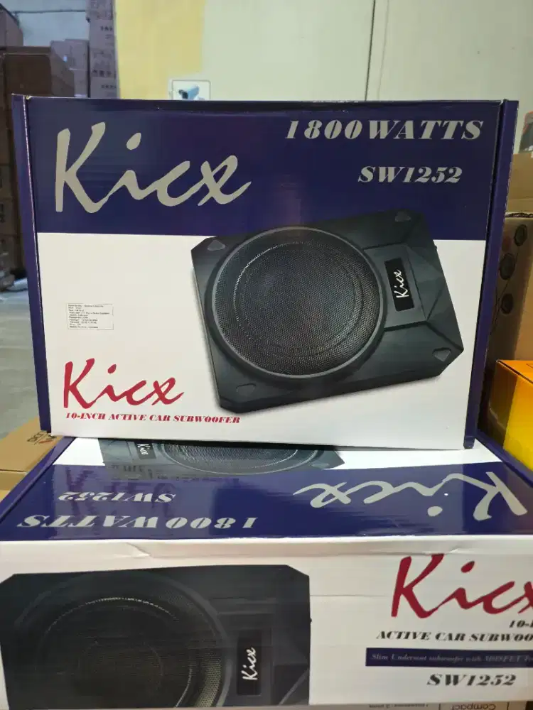 Basskolong Aktif 10inch KICX, Simple