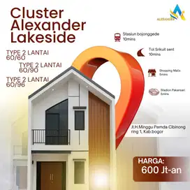 dijual rumah cibinong 2 lantai 3 KT 2 KM teristimewa