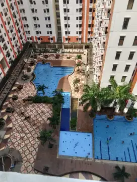 Jual murah apartemen kemang view bekasi 2br furnis hanya 100jt net