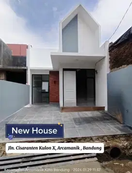 Last unit rumah scandinavian komplek cisaranten arcamanik