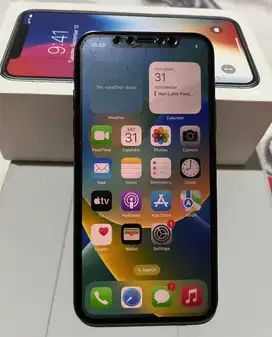 Iphone X 64 gb (Second), Battery health 100%