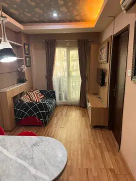 Disewakan Apartemen Puri Park View Tower B 2BR lt 10 hdp taman/selatan