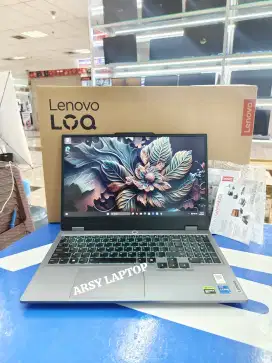 laptop Lenovo loq core i5 gen 13 rtx 3050 6gb garansi resmi aktif