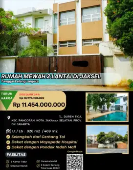 Dijual Rumah Siap Huni Duren Tiga Pancoran