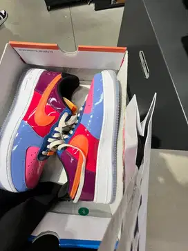 air force 1 x UNDEFEATED Multicolour, bisa tawar ORIGINAL