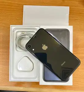 iPhone XR Black 256gb dual sim regis
