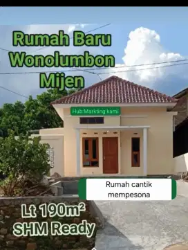 Rumah Baru strategis dekat pasar mijen semarang