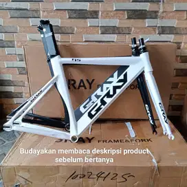 FRAME SEPEDA FIXI GRAY F15 FRAME GRAY ORIGINAL TYPE F15