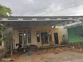 Pemasangan rangka atap baja ringan