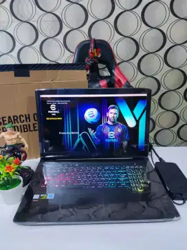 Asus ROG GL703GE Core i7 RAM 16GB SSD+HDD Dual VGA Nvidia GTX