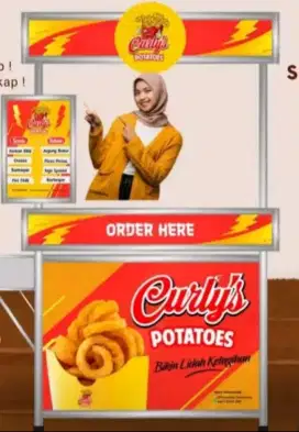 Jual bots lipat usaha kentang kriting viral