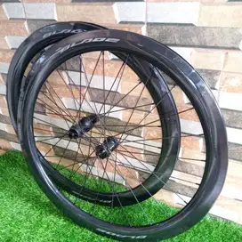 WHEELSET CARBON RINGAN 1350 GRAM C50 HUB RACHET XDR SHIMANO DISC BRAKE