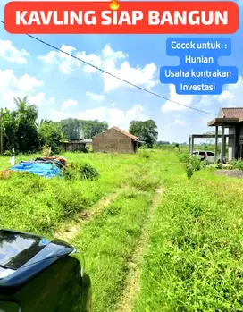 Kavling pekarangan siap bangun di 23 B Karang Rejo Metro Utara