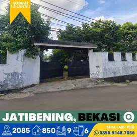 Rumah dijual Super Luas Jatibening, Bekasi 3 menit Stasiun LRT Cikunir
