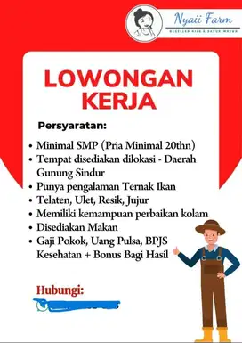 Anak Buah Peternak Ikan