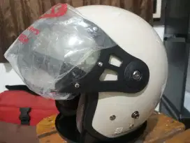Helm bogo pilot hijab cream