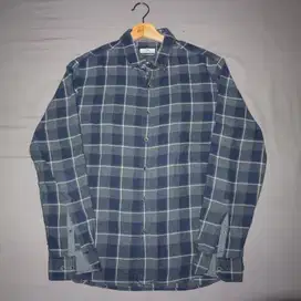 Kemeja flanel pria by TNGT (SIZE L)
