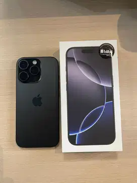 FOR SALE IPHONE 16 PRO 256GB, Pemakaian pribadi santai baru 3 minggu