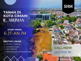 Tanah Kavling Cimahi Cibabat Jl. Aruman