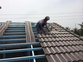 Tukang atap bocor,rangka baja ringan,plapon ppc,renopasi dll