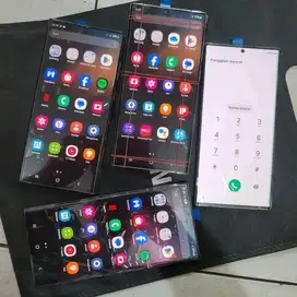 LCD+FRAME SAMSUNG S22 ULTRA ORI CABUTAN