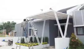 Kanopi rangka baja