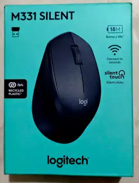 Jual Mouse Logitech Wireless Silent Click Original!