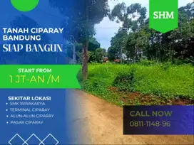Tanah tepi Jalan desa di Ciparay