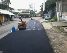Pekerjaan aspal dan pekerjaan betin