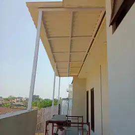 Kanopi upvc halus rapi