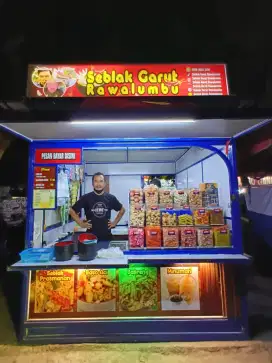 Gerobak kontener atau bok kontener