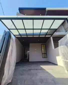 Jual Rumah Baru Modern Tropical House Kupang Surabaya Barat