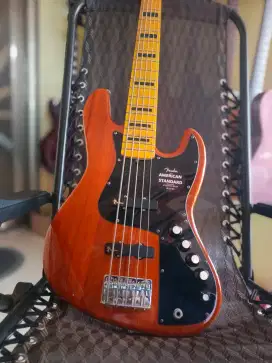 Baas fender jazz custom 5st aktif