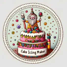 Cake Icing Maker (Pendekor Kue Ulang Tahun)
