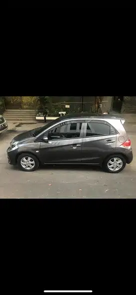 Honda brio 2018 CVT matic abu abu grey metalic ban serep velg racing
