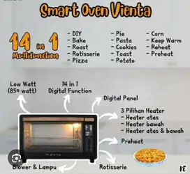 Smart Oven Vienta Like New Jarang Dipake