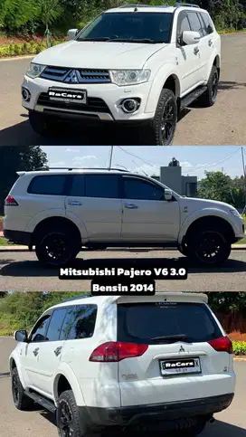 Mitsubishi pajero v6 bensin 3.0 at tahun 2014 kilometer rendah