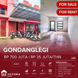 Ruko Jual Sewa Area Gondanglegi Dekat Jalan Raya Gondanglegi