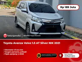 [ PAJAK PANJANG ] Toyota Avanza Veloz 1.5 AT Silver 2021/2022