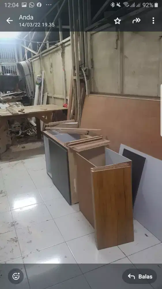 Kitchen set alminium