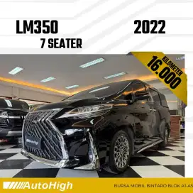 DP10% [Km16.000] LM350 7Seater 2022 Black / LM 350 Reg 2020 #AUTOHIGH