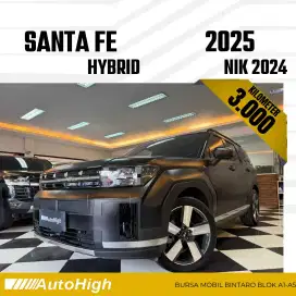 DP10% [Km3.000] Santa Fe Hybrid 2024 Black Reg 2025 #AUTOHIGH