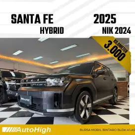 DP10% [Km3.000] Santa Fe Hybrid 2024 Black Reg 2023 #AUTOHIGH
