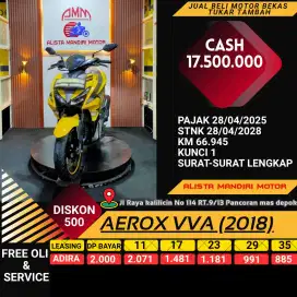 DP 2 JUTA !! YAMAHA AEROX VVA 2018