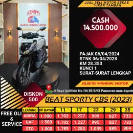 DP 1 Juta aja !!HONDA Beat cbs 2023